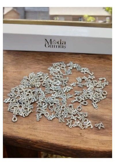 925 Ayar Gümüş Gurmet Modeli Harfli Erkek Kolye Bileklik Set 925 Ayar Gümüş Gurmet Modeli Harfli Erkek Kolye Bileklik Set