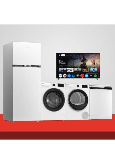 Arçelik Royal 570508 MB - 10121 - 1002 KMX - A 750 C Beyaz Çeyiz Paketi
