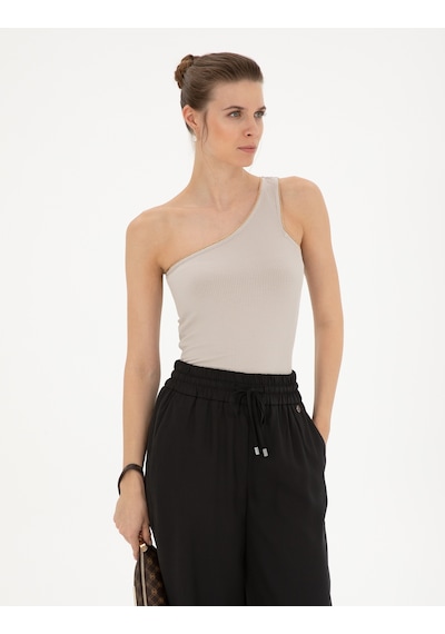Pierre Cardin Kadın Kum Tişört 50284718-vr085 Kum Kum Rengi