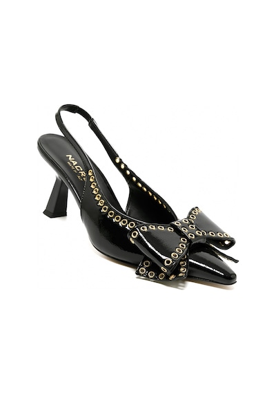 Topuklu/ Stiletto Kadın 3063041 Nacree Naplack Nero Siyah