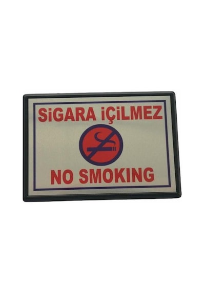 Yönlendirme Büyük Sigara İçilmez 13x8,5 Cm