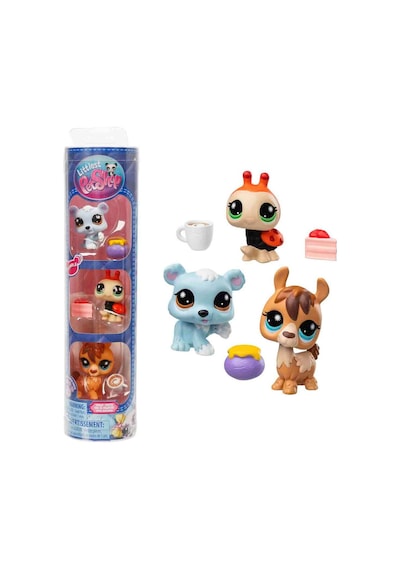 Littlest Pet Shop Minişler 3 Lü Figür Seti S4 Uğur Böceği-lama-kutup Ayısı