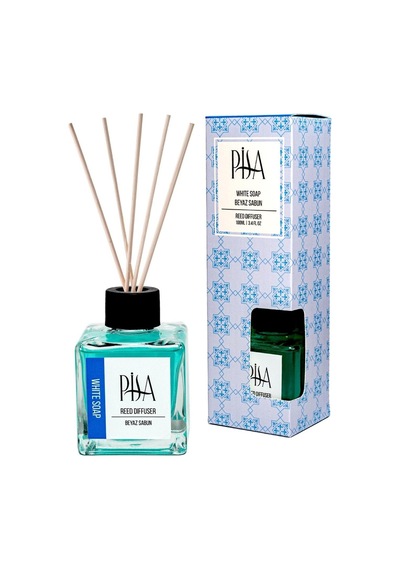 Pisa Beyaz Sabun Bambu Çubuklu Oda Kokusu 100 ML