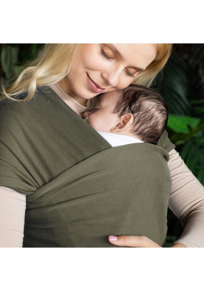 Noone Wrap Sling Bebek Taşıma Şalı, Anne-bebek Güvenli Bağlanması
