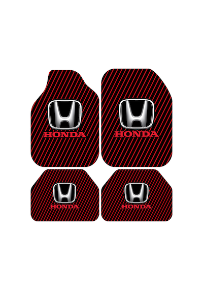 Dekoratif Honda Desenli Oto Paspas Takımı