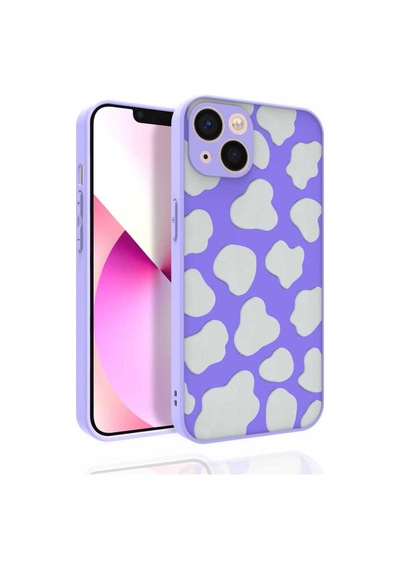 Apple Uyumlu iPhone 13 Pro Kılıf Desenli Kamera Korumalı Parlak Zore Nora Kapak NO6