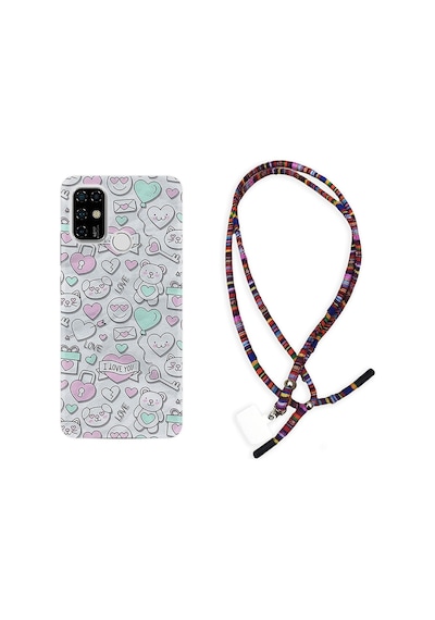Casper Via F20 Kılıf Rasta Boyun Askılı I Love You 1882