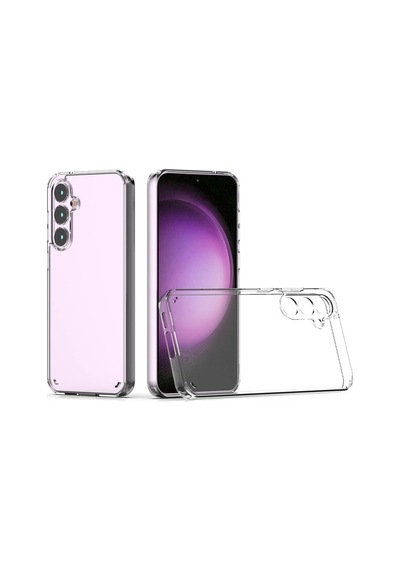 Samsung Galaxy Uyumlu S23 Fe Kılıf Zore Korumalı Kalın Coss Kapak