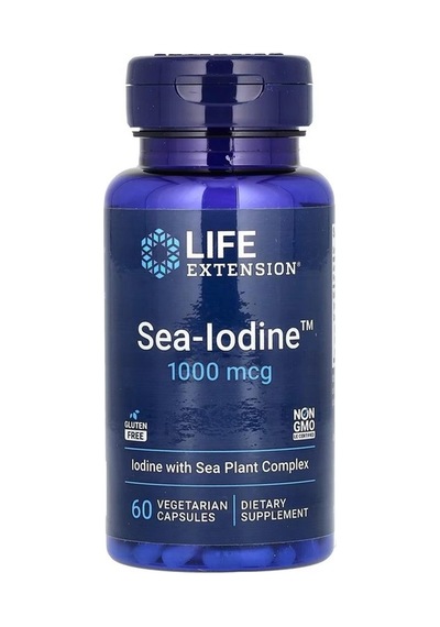 Sea-ıodine, 1,000 Mcg, 60 Vegetarian Capsules