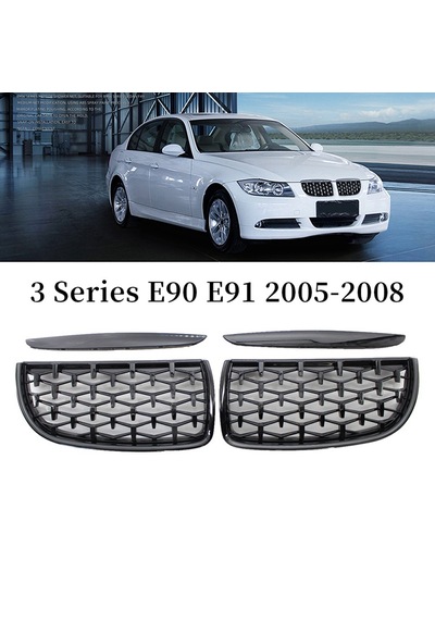 Bmw 3 Serisi E90 Ön Panjur Böbrek Diamond Model Oem 2005-2008