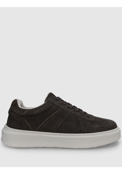 Lufian 112230226 Jaques Sneaker Erkek Deri Ayakkabı Kahverengi