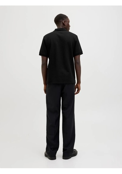 Jack & Jones Jack&jones Jjeaustin Erkek Polo T-shirt 12268130 Siyah