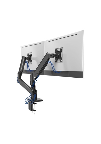 M252d Gazlı Yaylı Çift Monitör Kolu 13-32 İnç Vesa 75x75/100x100