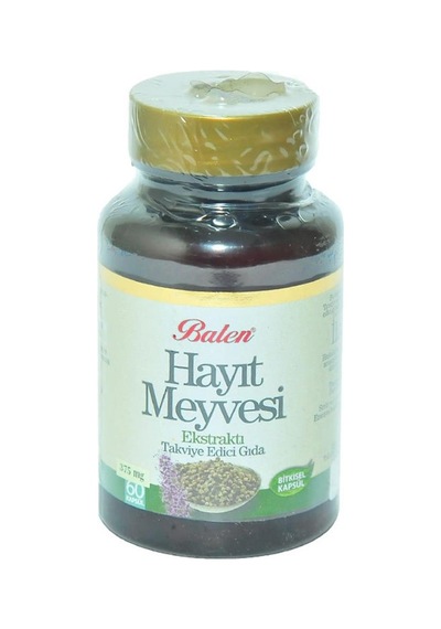 Balen Hayıt Meyvesi Ekstraktı Kapsülü Takviyesi 375 MG 60 Kapsül