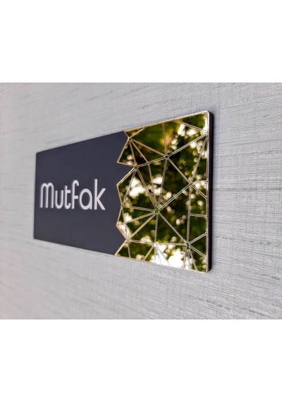 Klasik Seri Mutfak Yönlendirme Tabelası