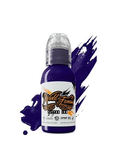 World Famous Revolution Dövme Boyası 30ml Canlı Mavi Profesyonel Tattoo Ink