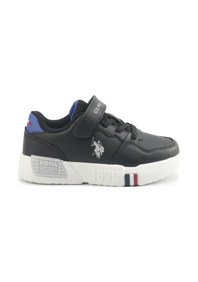 U.S. Polo Assn. Uttes Jr 5pr Çocuk Okul Öncesi Sneaker Siyah