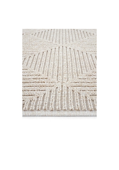 Cool Halı Mirage Bej Kaymaz Taban Yıkanan Mutfak Kilimi Modern Dokuma İnce Yazlık Salon Kilim Halı