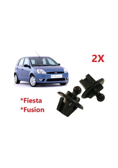 Ford Fiesta Bagaj Askı Klipsi - Pandizot İpi Tutucusu 2 Adet Takım Sağ Ve Sol 2002-2008