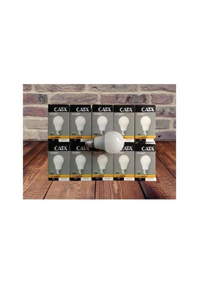 Ct-4277 9w Led Ampul Beyaz 6500k 10 Lu Paket