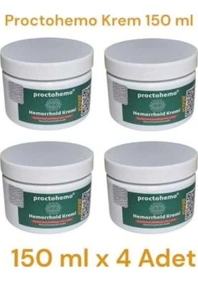 Proctohemo Rahatlatıcı Krem 150 Mlx 4 Ad.