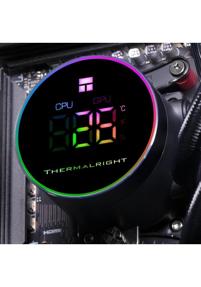 Frozen Magic 360 Digital Argb Black V2 360mm Intel Amd Uyumlu İşlemci Sıvı Soğutucu Diğer