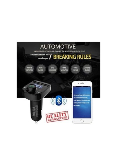 Araç Kiti Fm Transmitter Usb Girişli Bluetooth 4.1 Carx8