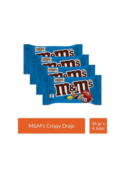 M&m's Crıspy Draje 36 Gr X 4 Adet