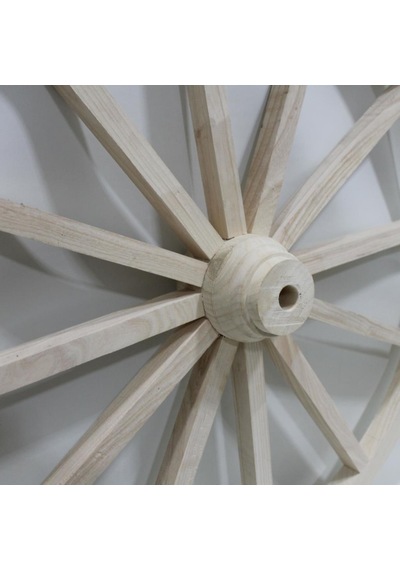 Otantik Çarşı Ahşap At Arabası Tekeri 100 Cm