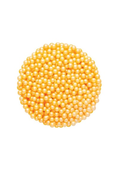 Sarı Boncuk Pasta Süsleme Şekerleri 250 G