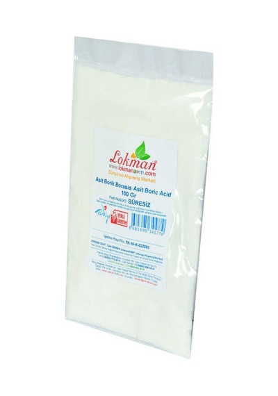 Asit Borik Borasis Asit Boric Acid 100 Gr Paket