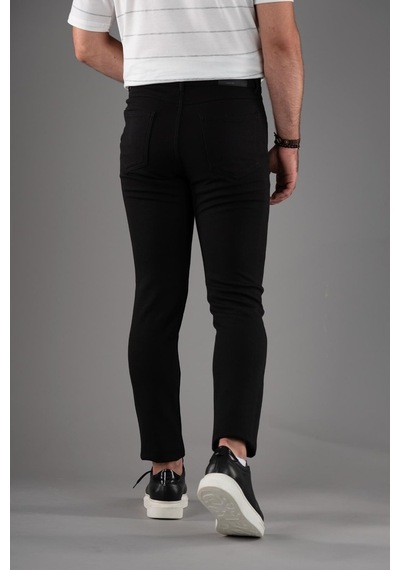 Slimfit 5 Cep Dar Paça Astarsız Mevsimlik Kumaş Pamuklu Erkek Spo