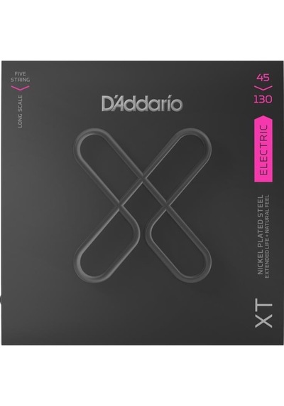 Daddario Xtb45130 Bas Gitar Tel Seti 45-130 - 5 Telli Xt Serisi