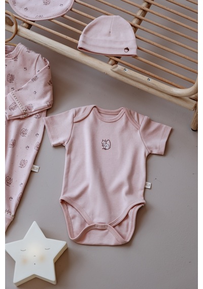 Oh La La Koala Somon Sincap Serisi 4lü Yenidoğan Set 0-3 Ay Pembe