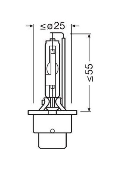 Osram Ampül Gaz Desarjlı 35w D4s Xenarc Nıght Breaker Laser Next Generation Sxnn İkili Kutu Osram 66440xn2-2hb