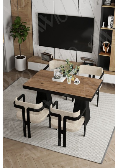 Avvio Marble Lake Mdf Ayak Tokyo Demonte Sandalye 80x120 Yemek Masası Mutfak Masası 4 Kişilik Akça Avvio Marble Lake Mdf Ayak Tokyo Demonte Sandalye 80x120 Yemek Masası Mutfak Masası 4 Kişilik Akça