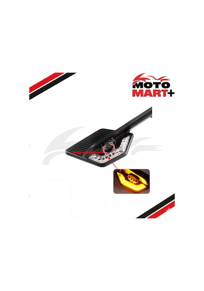 Honda Sh150i Sinyalli Katlanır Ayna H2 Mr0459
