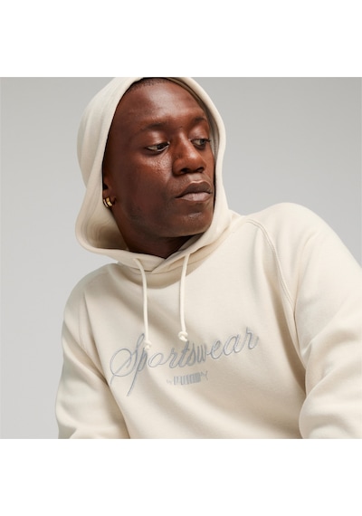 Puma Classics Erkek Ekru Kapüşonlu Sweatshirt Ekru