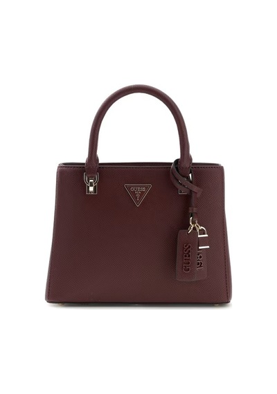 Guess Noelle Saffiano Kadın El Çantası Hwzg9672050 Bordo