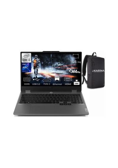 Lenovo LOQ 15IAX9I 83FQ000UTR-75 96 GB 2 TB SSD ARC A530M 15.6" W11P Dizüstü Bilgisayar