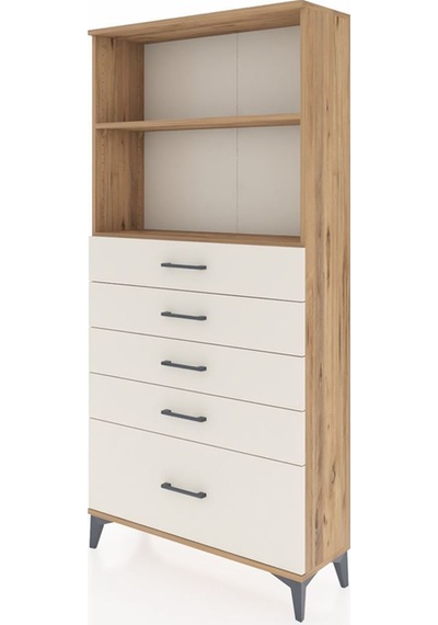 Arges Dolap 2 Raflı 5 Çekmeceli 88x30x182 Çam-aytaşı Atlas Çam Arges Dolap 2 Raflı 5 Çekmeceli 88x30x182 Çam-aytaşı Atlas Çam