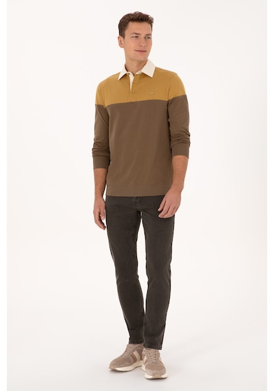 U.s. Polo Assn. Erkek Petrol Sweatshirt 50316428-vr151 Oıl