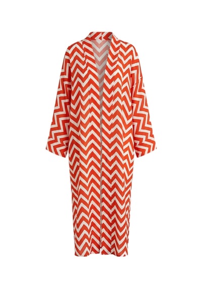 Brandsmiths Mıska Coral Kimono Sarı