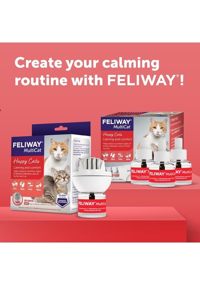 Felıway Multicat Sakinleştirici Feromon, 30 Gün Dolum - 1 Paket