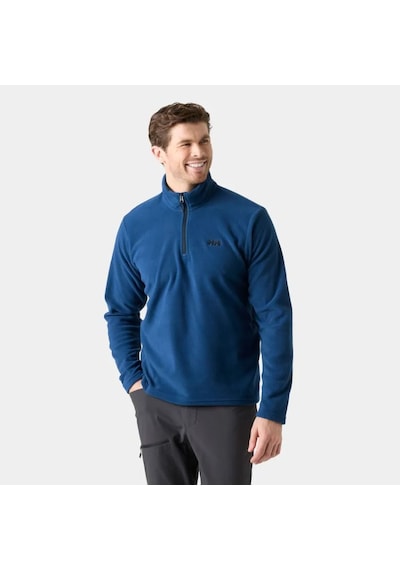Helly Hansen Hh Mount Fleece Erkek Yarım Fermuarlı Polar Hh.12001 Hha.507 Mavi