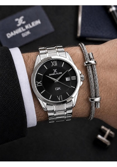 Daniel Klein Damat Ve Takım Elbiseye Özel 2 Yıl Garantili Çelik Kordon Erkek Kol Saati Vs.blkt.1185 Gümüş
