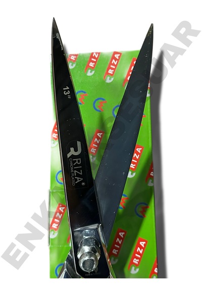 Rıza 8257-13 Inc Komple Krom Kaplama Tezgah Makası Vidalı Sistem - Ayarlanabilir Sıkılık