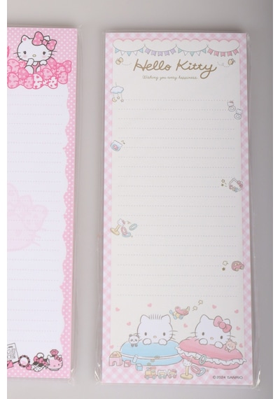Dekomus İle Lisanslı Yeni Sezon Hello Kıtty "tekli" 9x22 Cm Block Note Altın