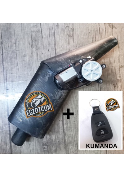 Tofaş Şahin / Kartal / Doğan Uyumlu Motorlu Uzaktan Kumandalı Warex Egzoz Eksoz