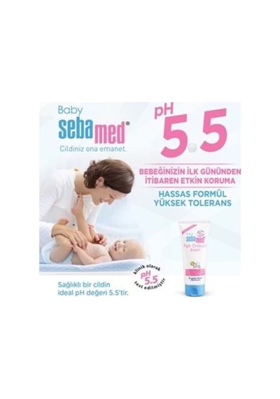 Sebamed Baby Ph 5.5 Pişik Önleyici Krem - 100 Ml X 2 Adet